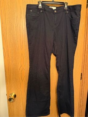 SO from Kohl’s size 15 juniors black flared jeans. RN# 73277 from 2010 roughly